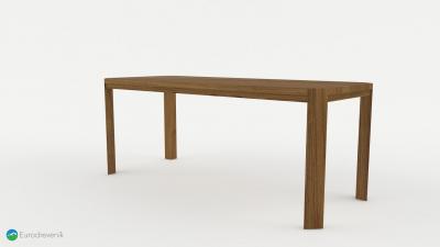 Masívny dubový stôl od spoločnosti Eurodreveník