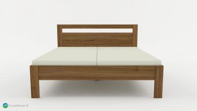 Masívna posteľ od spoločnosti Eurodreveník